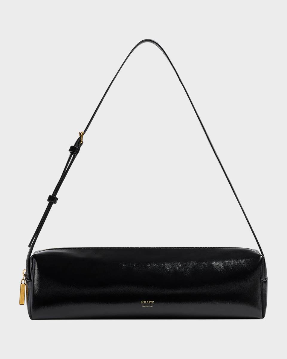 Kye Zip Leather Shoulder Bag